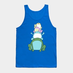 Colorful Frog Stack Tank Top